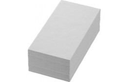 Bio Dunisoft Napkins 1/8 Bookfolded White