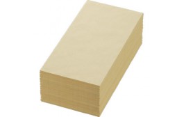 Bio Dunisoft Napkins 1/8 Bookfolded Cream