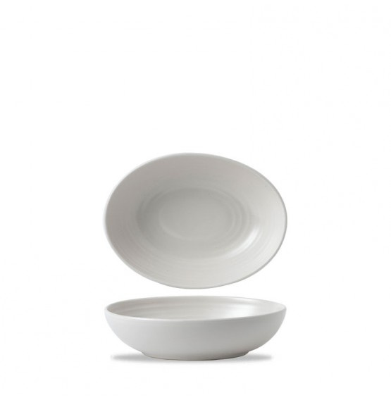 Evo Pearl Deep Oval Bowl