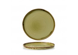 Harvest Green Walled Plate