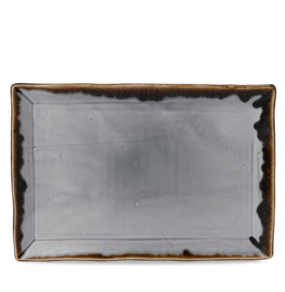 Harvest Grey Rectangular Tray