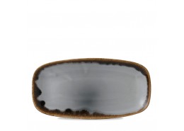 Harvest Grey Chefs' Oblong Plate