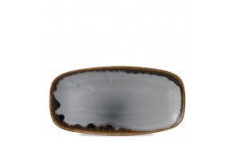 Harvest Grey Chefs' Oblong Plate