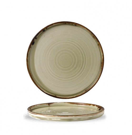 Harvest Linen Walled Plate