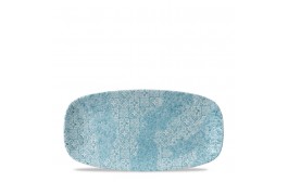 Med Tiles Aquamarine Chefs' Oblong Plate No 3