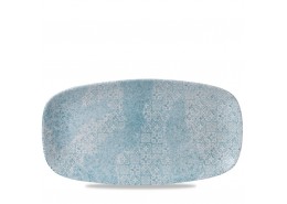 Med Tiles Aquamarine Chefs' Oblong Plate No 4