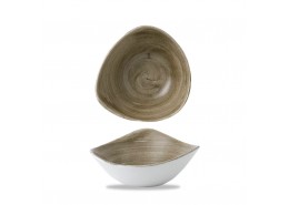 Patina Antique Taupe Triangle Bowl