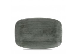 Patina Burnished Green Chefs' Oblong Plate No 8