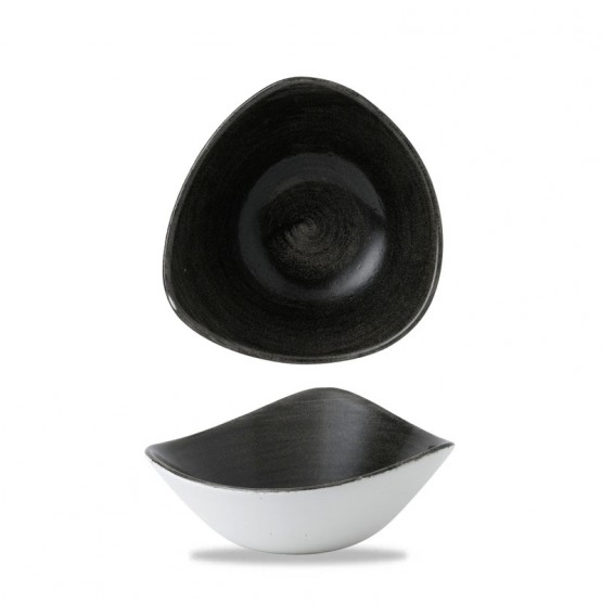 Patina Iron Black Triangle Bowl