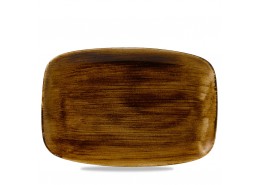 Patina Vintage Copper Chefs' Oblong Plate No 8