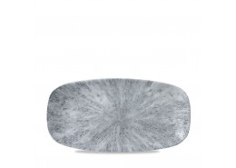 Stone Pearl Grey Chefs' Oblong Plate No 3