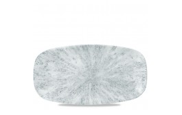 Stone Pearl Grey Chefs' Oblong Plate No 4