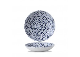Terrazzo Blue Coupe Bowl