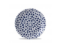 Terrazzo Blue Coupe Plate