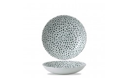 Terrazzo Green Coupe Bowl