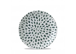 Terrazzo Green Coupe Plate