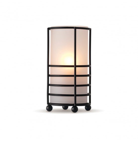 Hula Frosted White Candle Holder