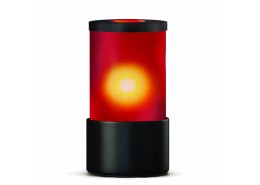 Ambeo Frosted Red Lamp