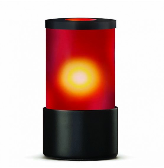 Ambeo Frosted Red Lamp