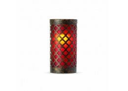 Goa Red Candle Holder
