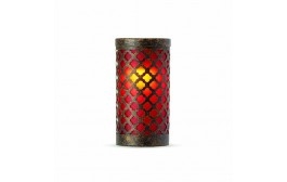 Goa Red Candle Holder