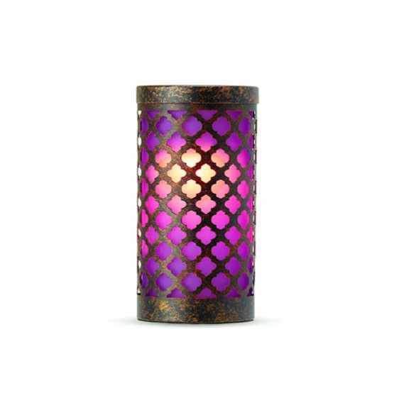 Goa Violet Candle Holder