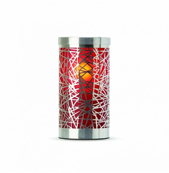 Jazz Red Candle Holder