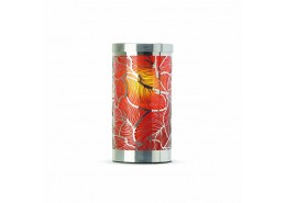 Leaf Amber Candle Holder