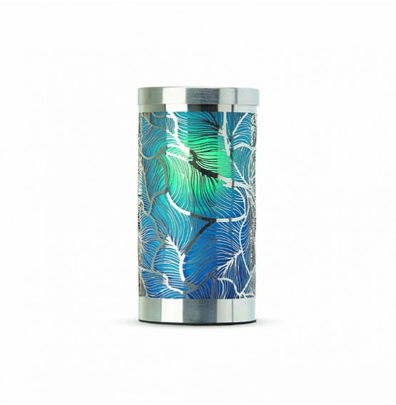 Leaf Azure Candle Holder