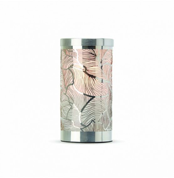 Leaf White Candle Holder