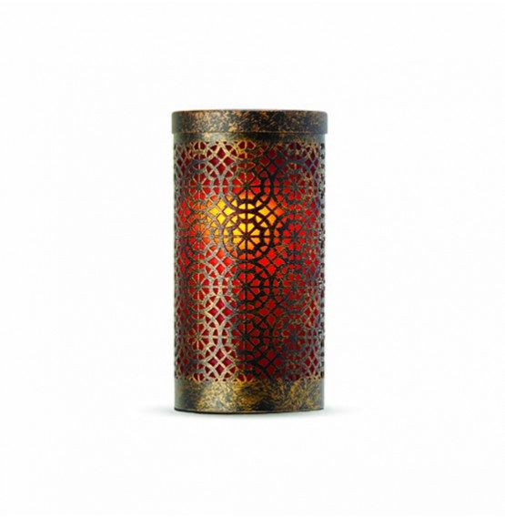 Marrakech Red Candle Holder