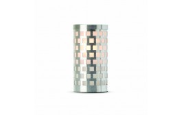 Mosaic White Candle Holder