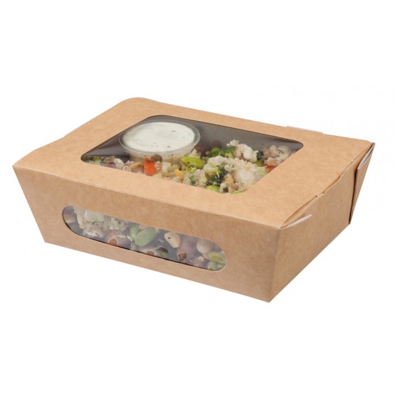 Zest Kraft Tuck-Top Salad Pack