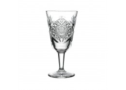 Hobstar Wine Glass