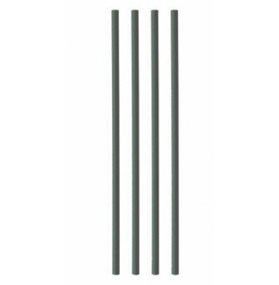 Paper Sip Straws Black