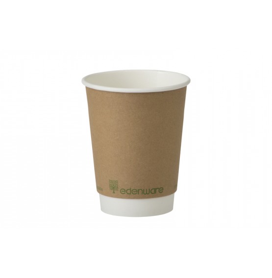 Edenware Double Wall Kraft Hot Cup