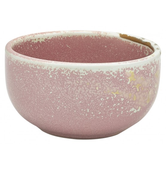 Terra Porcelain Rose Round Bowl