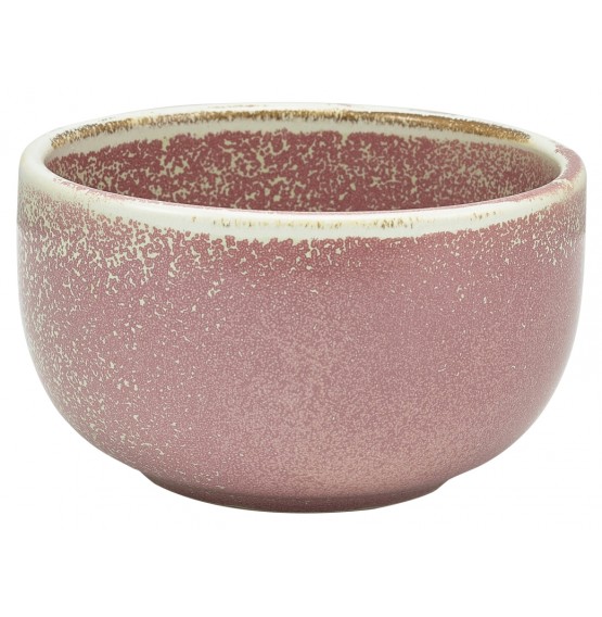 Terra Porcelain Rose Round Bowl