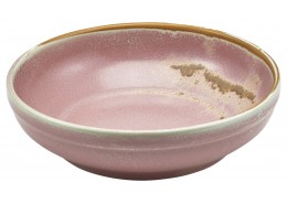 Terra Porcelain Rose Coupe Bowl