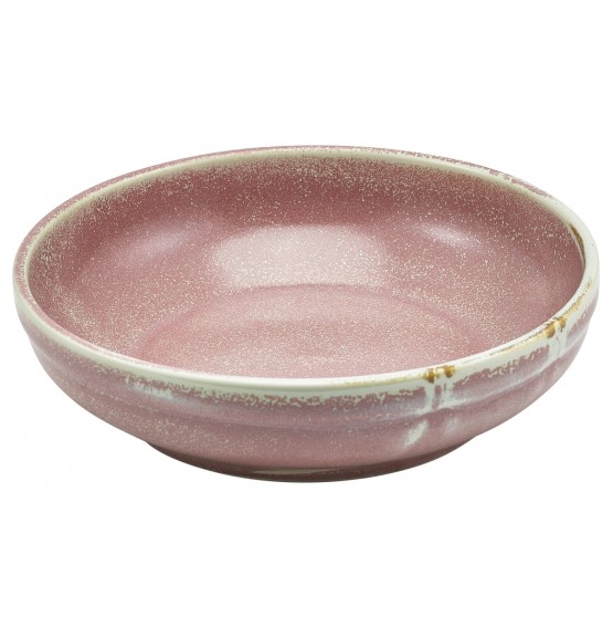 Terra Porcelain Rose Coupe Bowl