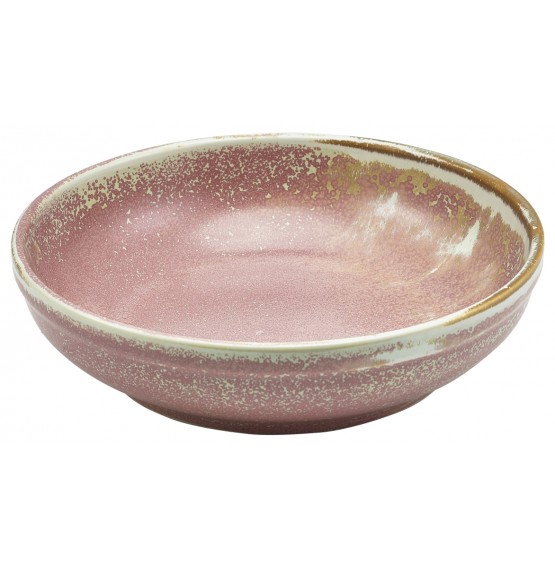 Terra Porcelain Rose Coupe Bowl
