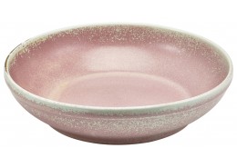 Terra Porcelain Rose Coupe Bowl