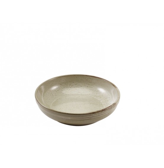 Terra Porcelain Grey Coupe Bowl