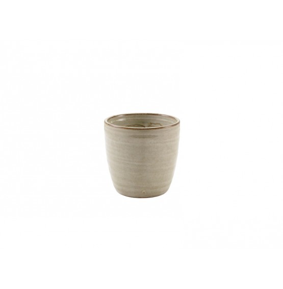 Terra Porcelain Grey Chip Cup