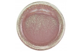 Terra Porcelain Rose Coupe Plate