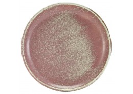 Terra Porcelain Rose Coupe Plate