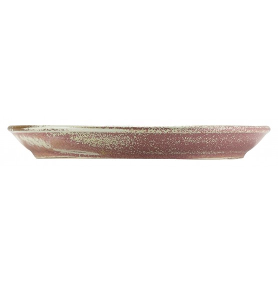 Terra Porcelain Rose Coupe Plate