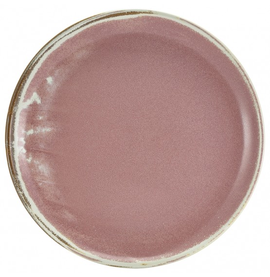 Terra Porcelain Rose Coupe Plate