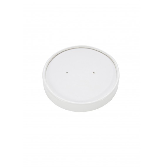 White Soup Container Lid