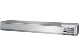 4 x 1/3GN Stainless Steel Topping Unit